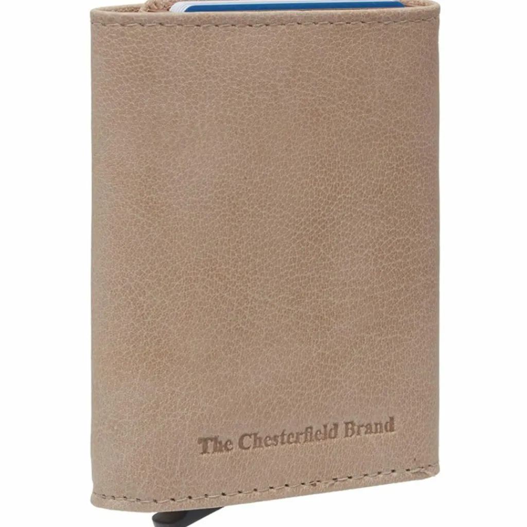 The Chesterfield Brand Paris Kreditkartenetui RFID Schutz Leder 7 cm