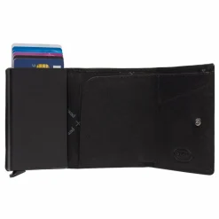 Clearance The Chesterfield Brand Paris Kreditkartenetui RFID Schutz Leder 7 cm schwarz