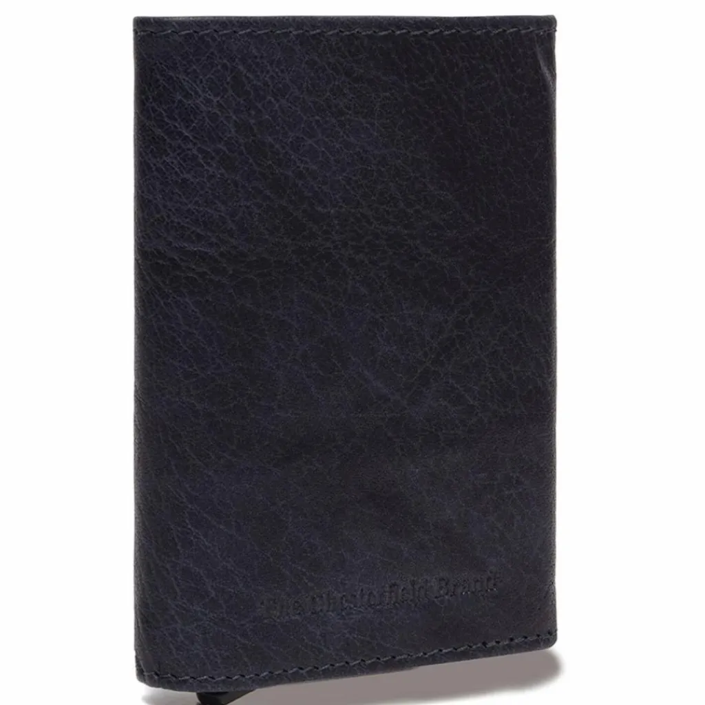The Chesterfield Brand Paris Kreditkartenetui RFID Schutz Leder 7 cm navy