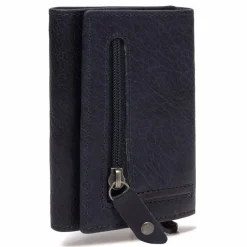 The Chesterfield Brand Paris Kreditkartenetui RFID Schutz Leder 7 cm navy