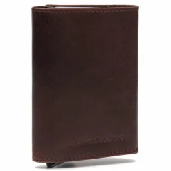 Outlet The Chesterfield Brand Paris Kreditkartenetui RFID Schutz Leder 7 cm braun