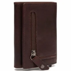 Outlet The Chesterfield Brand Paris Kreditkartenetui RFID Schutz Leder 7 cm braun