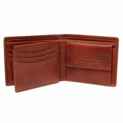 Clearance The Chesterfield Brand Positano Geldbörse RFID Schutz Leder 11 cm cognac
