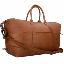 New The Chesterfield Brand Portsmouth Weekender Reisetasche Leder 53 cm cognac