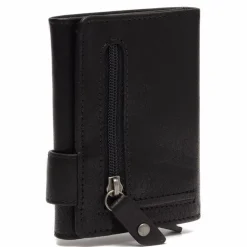 The Chesterfield Brand Visitenkartenetuis<Portland Kreditkartenetui RFID Schutz Leder 7 cm schwarz