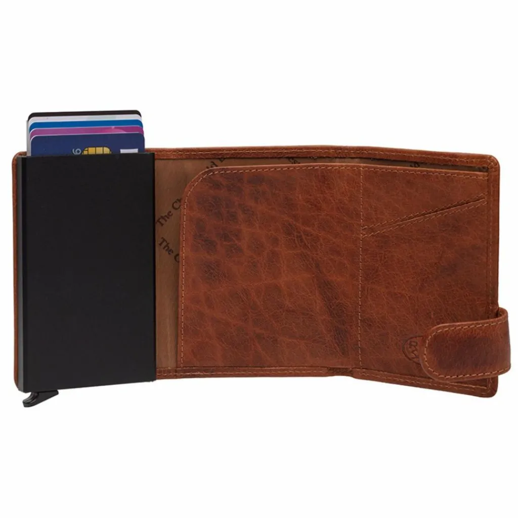 The Chesterfield Brand Visitenkartenetuis<Portland Kreditkartenetui RFID Schutz Leder 7 cm cognac