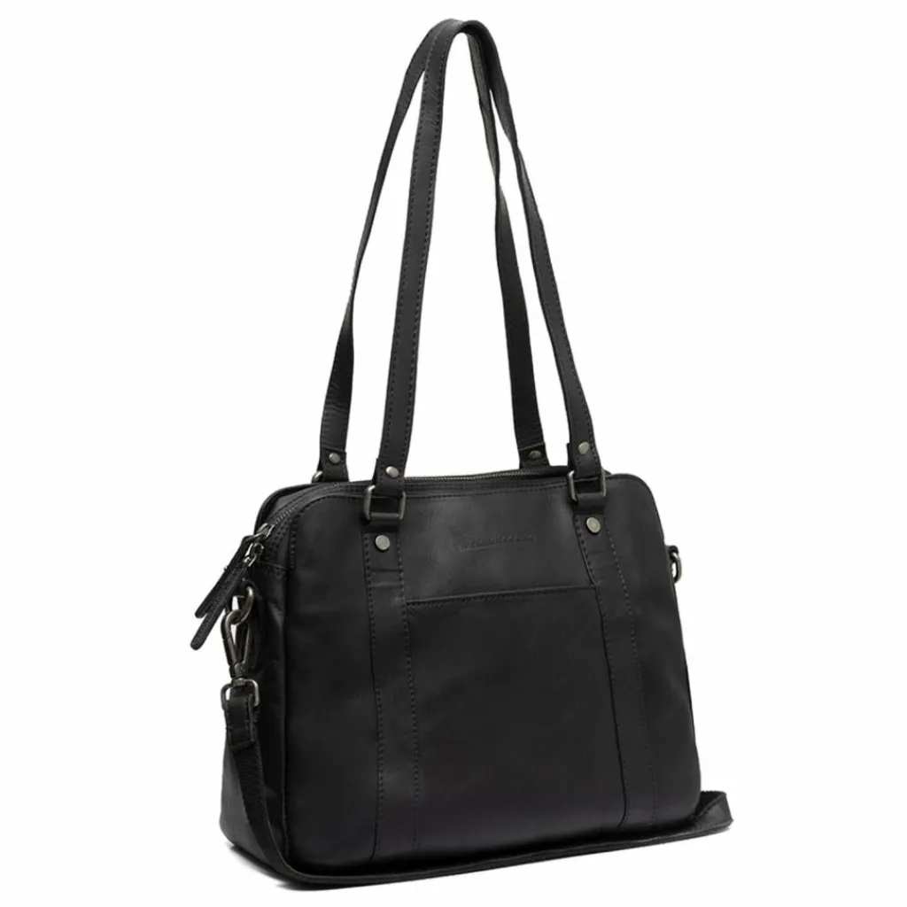 The Chesterfield Brand Schultertaschen|Henkeltaschen<Porlezza Schultertasche Leder 31 cm black