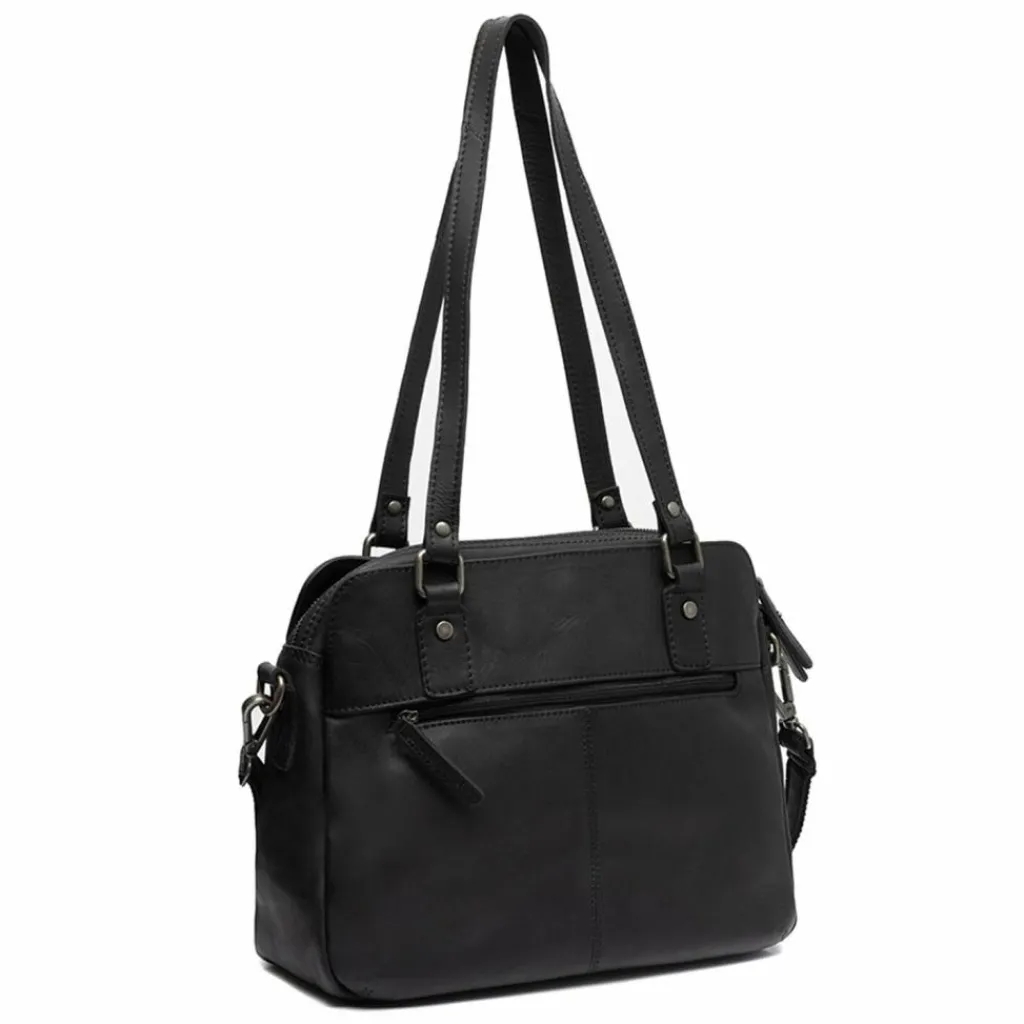The Chesterfield Brand Schultertaschen|Henkeltaschen<Porlezza Schultertasche Leder 31 cm black