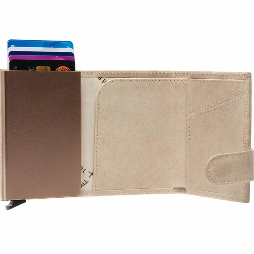 The Chesterfield Brand Portland Kreditkartenetui RFID Schutz Leder 7 cm