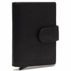 Discount The Chesterfield Brand Prague Kreditkartenetui RFID Schutz Leder 7 cm schwarz