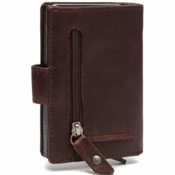 The Chesterfield Brand Prague Kreditkartenetui RFID Schutz Leder 7 cm