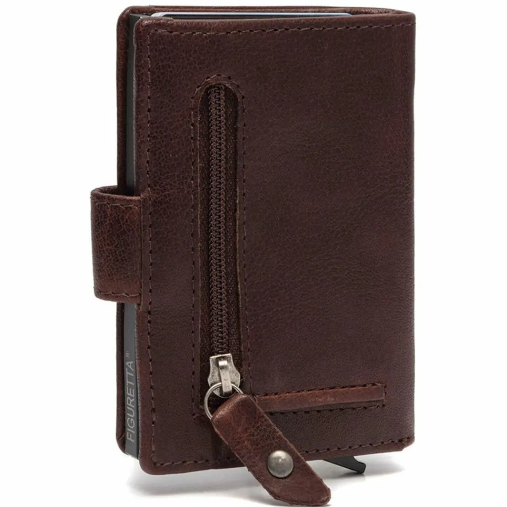 The Chesterfield Brand Prague Kreditkartenetui RFID Schutz Leder 7 cm