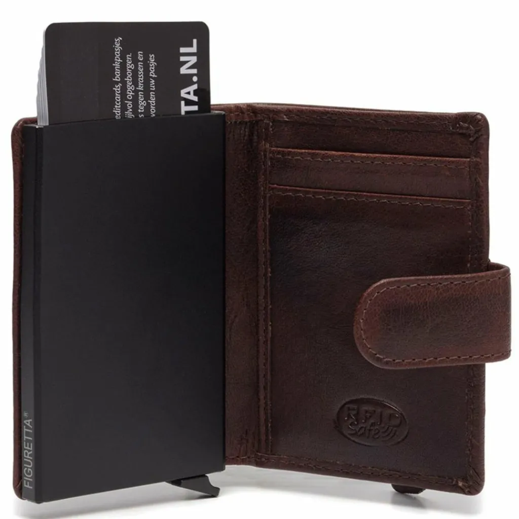 The Chesterfield Brand Prague Kreditkartenetui RFID Schutz Leder 7 cm