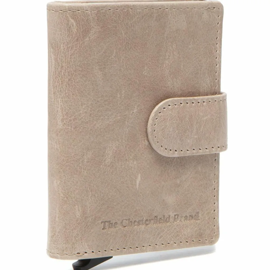 The Chesterfield Brand Prague Kreditkartenetui RFID Schutz Leder 7 cm