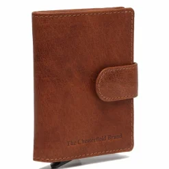 The Chesterfield Brand Visitenkartenetuis<Prague Kreditkartenetui RFID Schutz Leder 7 cm cognac