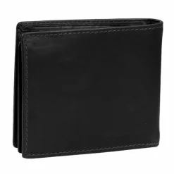 Outlet The Chesterfield Brand Ralph Geldbörse RFID Schutz Leder 10 cm black