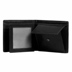 Outlet The Chesterfield Brand Ralph Geldbörse RFID Schutz Leder 10 cm black