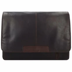Best The Chesterfield Brand Richard Messenger Leder 40 cm Laptopfach brown