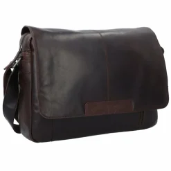 Best The Chesterfield Brand Richard Messenger Leder 40 cm Laptopfach brown