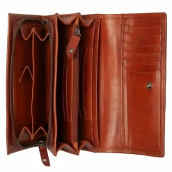 The Chesterfield Brand Damengeldbörsen Querformat<Rivalto Geldbörse RFID Schutz Leder 18.5 cm cognac