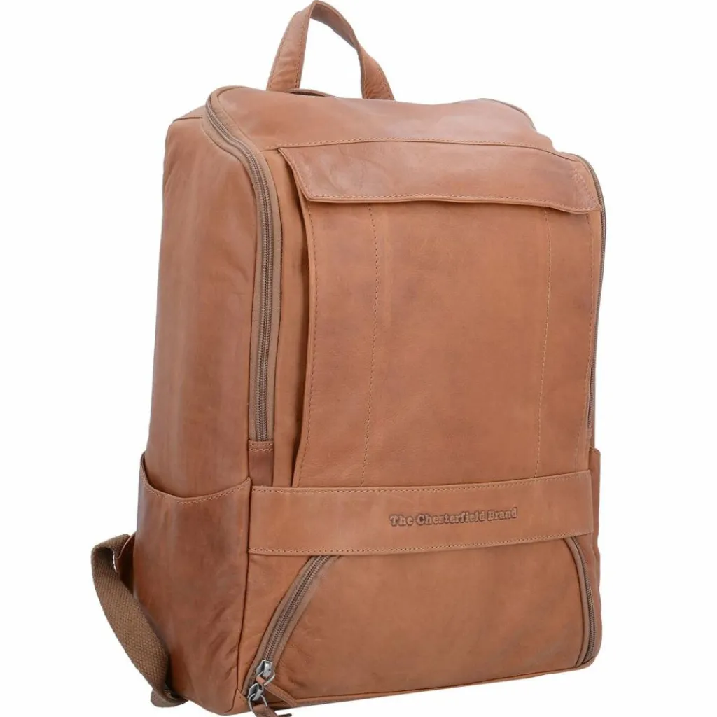 The Chesterfield Brand Rich Business-Rucksack Leder 45 cm Laptopfach