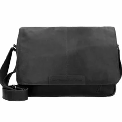 The Chesterfield Brand Messenger Bags|Laptoptaschen<Richard Messenger Leder 40 cm Laptopfach black