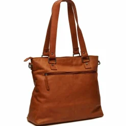 The Chesterfield Brand Shopper|Schultertaschen<Rome Shopper Tasche Leder 38 cm Laptopfach cognac