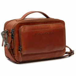 New The Chesterfield Brand Rovon Umhängetasche Leder 21 cm cognac