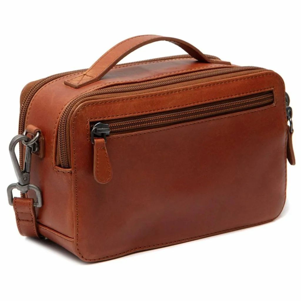 New The Chesterfield Brand Rovon Umhängetasche Leder 21 cm cognac