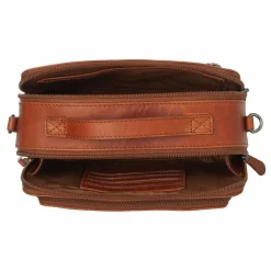 New The Chesterfield Brand Rovon Umhängetasche Leder 21 cm cognac