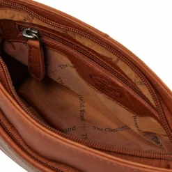 The Chesterfield Brand Umhängetaschen<Salerno Umhängetasche Leder 21 cm cognac