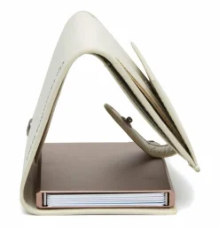 Clearance The Chesterfield Brand Sabana Geldbörse RFID Schutz Leder 7.5 cm off white