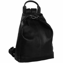 The Chesterfield Brand Lederrucksäcke|City Rucksäcke<Saar City Rucksack Leder 40 cm schwarz