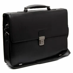 The Chesterfield Brand Messenger Bags|Laptoptaschen<Salvatore Aktentaschen Messenger Leder 42 cm Laptopfach black