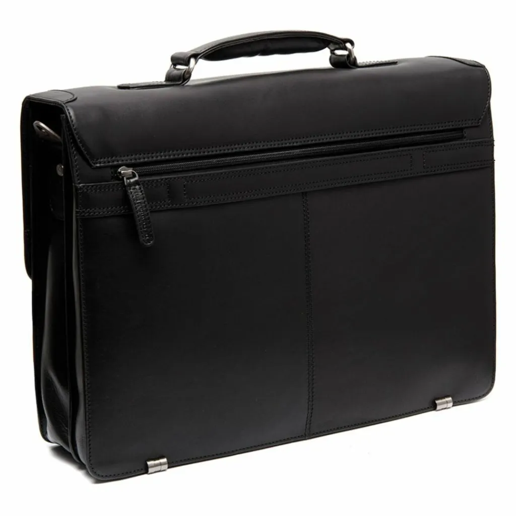 The Chesterfield Brand Messenger Bags|Laptoptaschen<Salvatore Aktentaschen Messenger Leder 42 cm Laptopfach black
