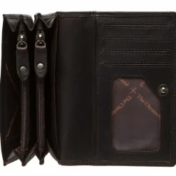 Online The Chesterfield Brand Salzburg Geldbörse RFID Schutz Leder 14 cm brown