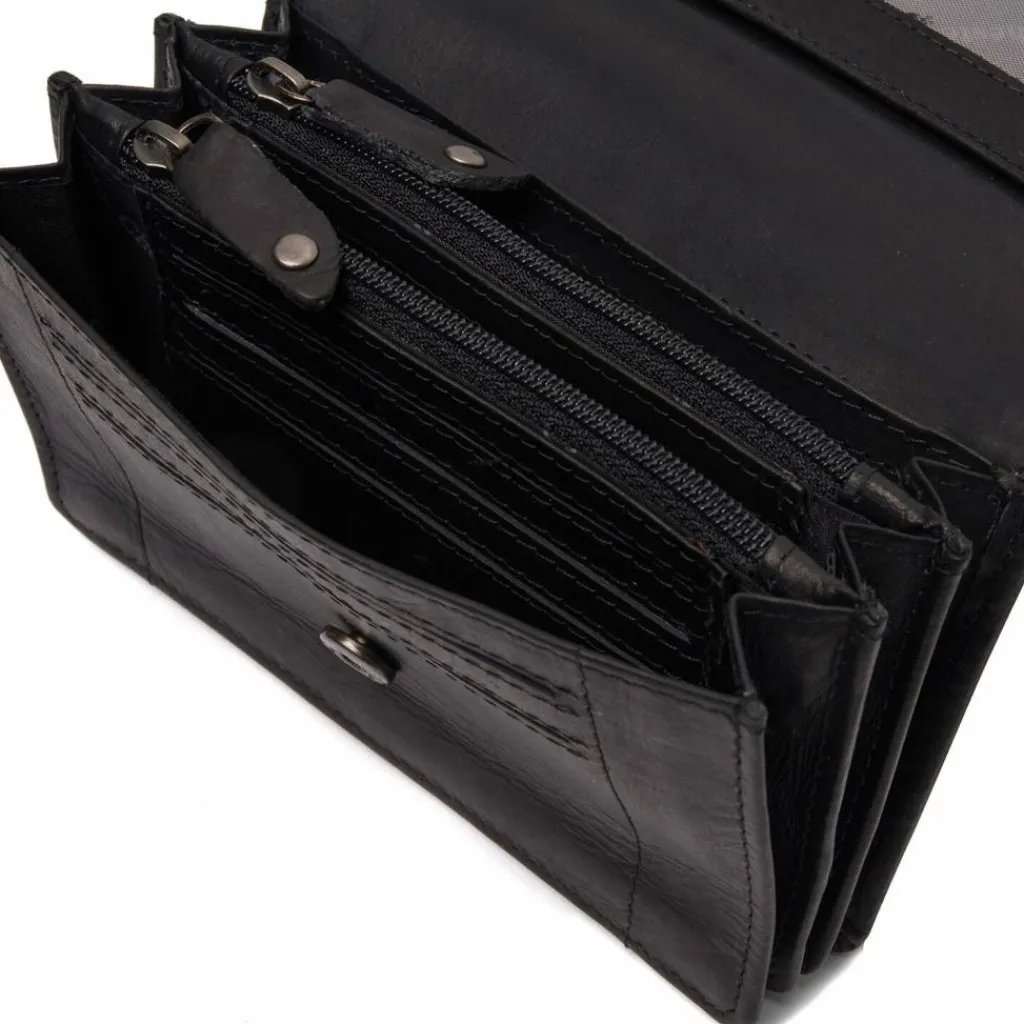 Damen The Chesterfield Brand Salzburg Geldbörse RFID Schutz Leder 14 cm