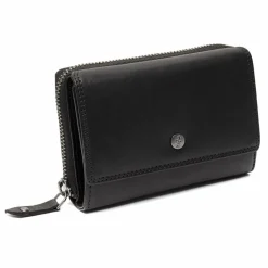 The Chesterfield Brand Damengeldbörsen Hochformat<Salviano Geldbörse RFID Schutz Leder 13.5 cm black