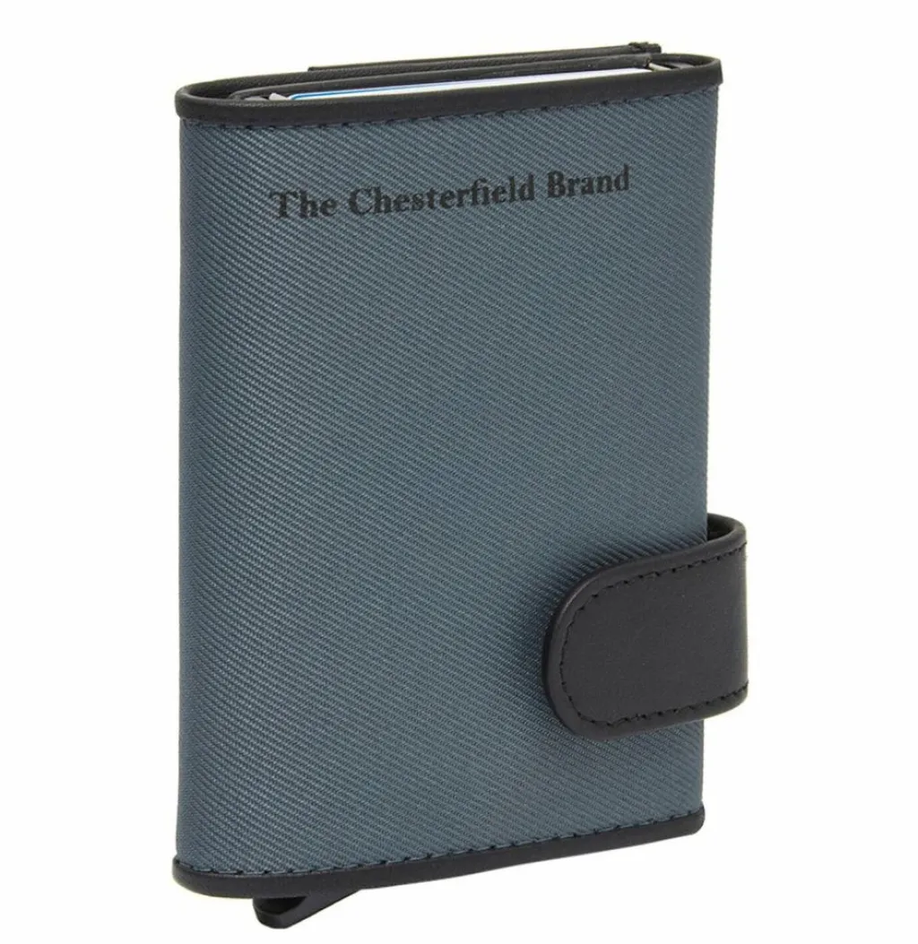 New The Chesterfield Brand Sabana Geldbörse RFID Schutz Leder 7.5 cm light grey
