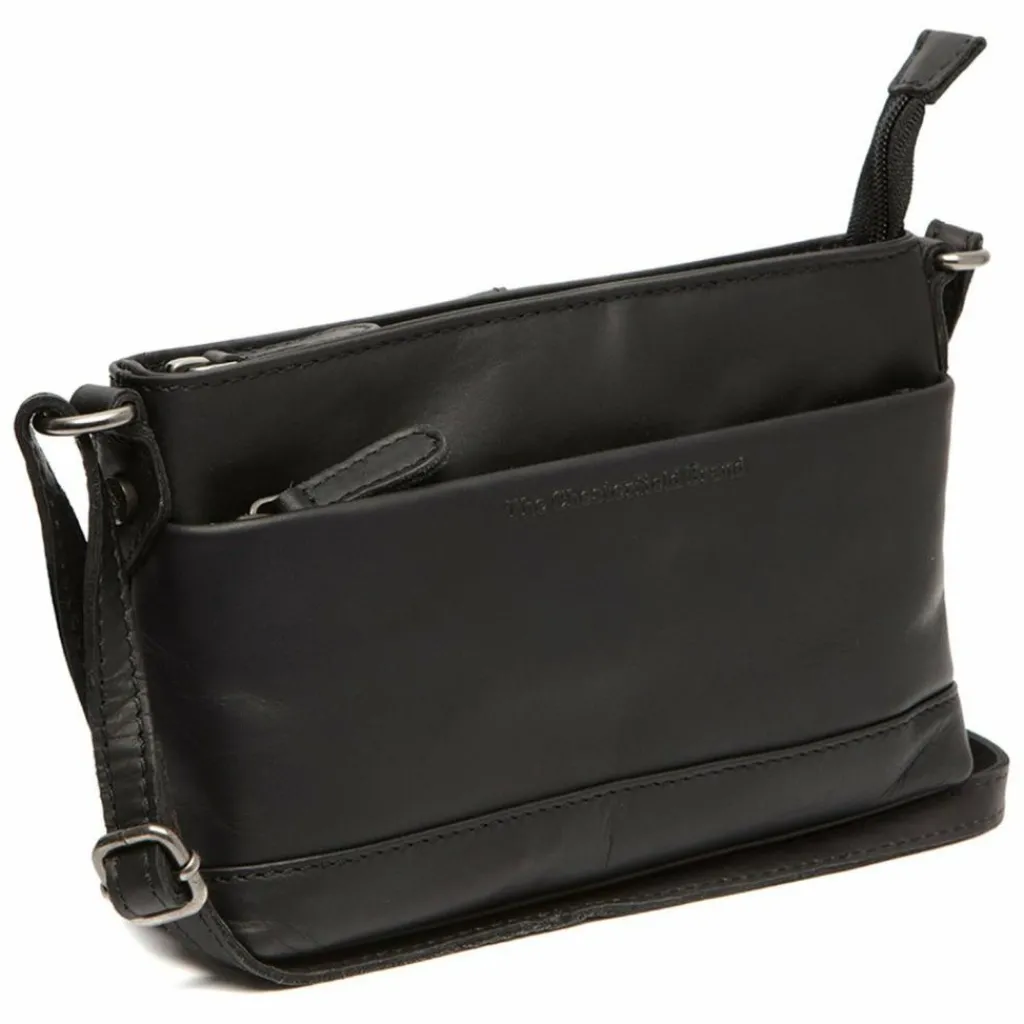 Clearance The Chesterfield Brand Salerno Umhängetasche Leder 21 cm black