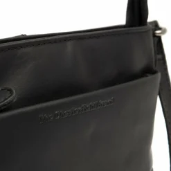 Clearance The Chesterfield Brand Salerno Umhängetasche Leder 21 cm black