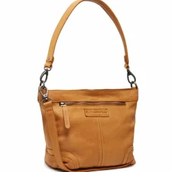 Clearance The Chesterfield Brand Schultertasche Leder 22 cm ocher yellow