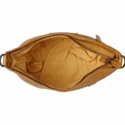 Clearance The Chesterfield Brand Schultertasche Leder 22 cm ocher yellow