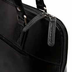 The Chesterfield Brand Henkeltaschen|Schultertaschen<Selvino Schultertasche Leder 37 cm black