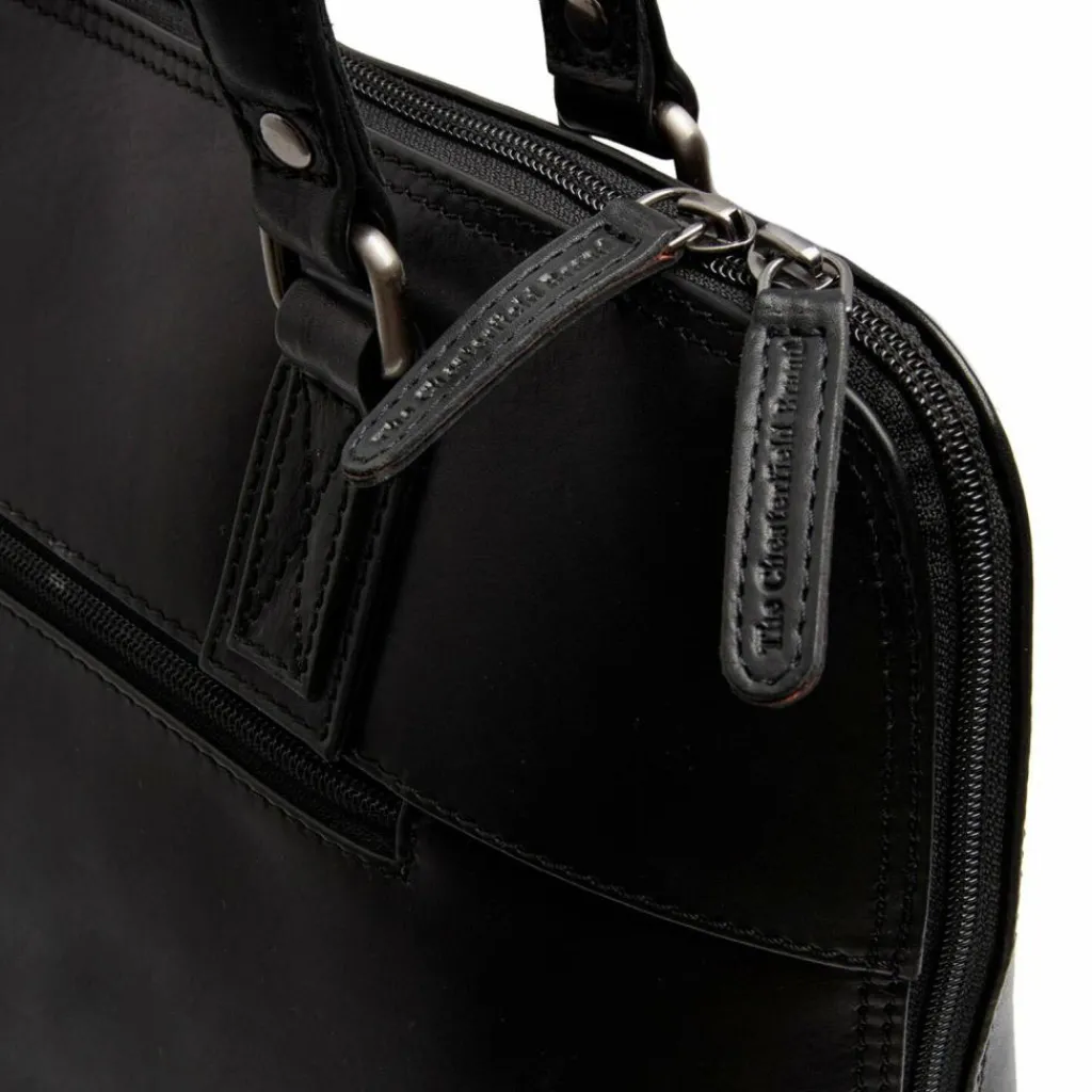 The Chesterfield Brand Henkeltaschen|Schultertaschen<Selvino Schultertasche Leder 37 cm black