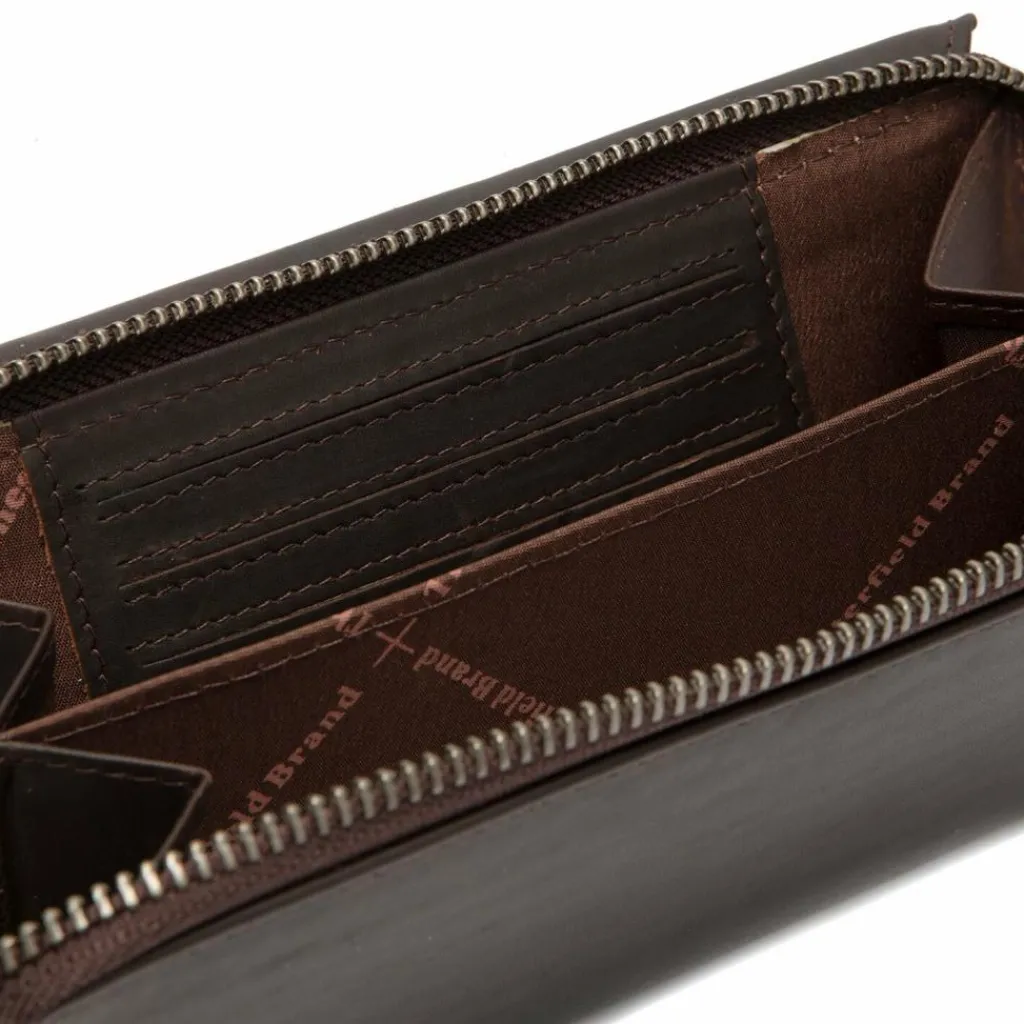 The Chesterfield Brand Damengeldbörsen Querformat<Shanghai Geldbörse RFID Schutz Leder 19 cm brown