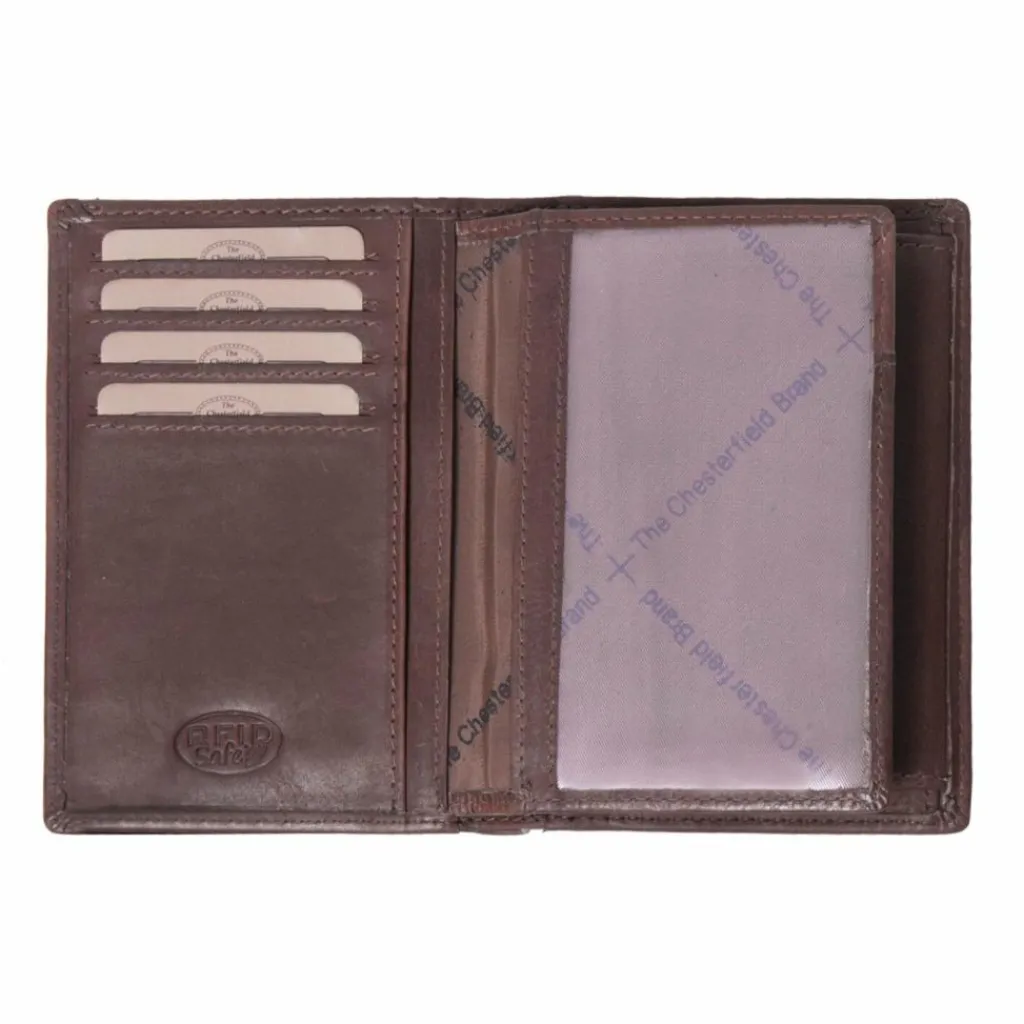 The Chesterfield Brand Damengeldbörsen Hochformat<Siem Geldbörse Leder 11 cm brown