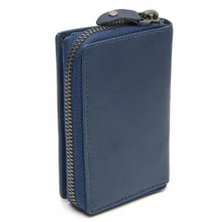 The Chesterfield Brand Damengeldbörsen Hochformat<Sionel Geldbörse RFID Schutz Leder 7.5 cm navy