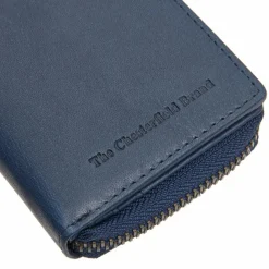 The Chesterfield Brand Damengeldbörsen Hochformat<Sionel Geldbörse RFID Schutz Leder 7.5 cm navy