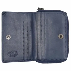 The Chesterfield Brand Damengeldbörsen Hochformat<Sionel Geldbörse RFID Schutz Leder 7.5 cm navy